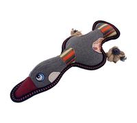 Duvo+ Dog Toy Canvas Duck Gray 33X13X6Cm For Dogs Durable And Washable