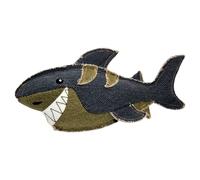 Duvo + Dog Toy Canvas Shark 21x12 CM, Durable, Washable, Long Life