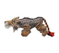Duvo+ Dog Toy Canvas Tiger 13X34X15 Cm Robust For Small Large Dogs