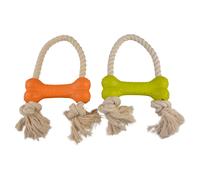 Duvo+ Dog Toy Eco Rubber Bone 30X18Cm Rubber Bamboo/Plant Fiber