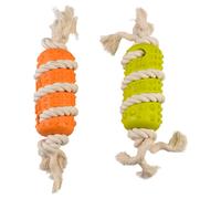 Duvo+ Dog Toy Eco Rubber Pen Bamboo/Rice + Cotton, RRP 12.99 EUR, NEW