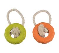 Duvo+ Dog Toy Eco Rubber Tire Made Of Bamboo/Rice, 26x14 Cm, Ecological