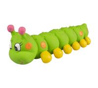 Duvo+ Dog Toy Latex Caterpillar Green 27X8.5X8Cm With Squeaking Sound