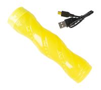Duvo+ Dog Toy LED Playstick 17X4Cm USB Yellow Motion Sensor