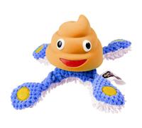 Duvo+ Dog Toy Octopus Plush/Latex 22Cm Orange/Blue For Gentle Chewers
