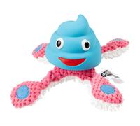Duvo+ Dog Toy Octopus Plush/Latex Squeaker 22Cm Blue/Pink