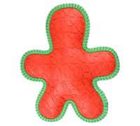 Duvo Dog Toy Xmas Gingerbread Man 24X20.5Cm Green/Red With Squeaker