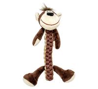Duvo+ Dog Toy Zoo Friends Monkey Stick 32X22Cm Brown Squeaker