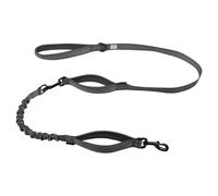 Duvo+ EXPLOR Ultimate Fit 2 In 1 Leash For Dogs - Safety Silver Reflective 1.8M