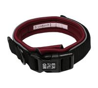 Duvo+ EXPLOR Ultimate Fit Comfy Collar Plum Purple For Dogs, Reflective