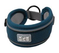 Duvo+ EXPLOR Ultimate Fit Control Collar Classic Petrol Blue For Dogs