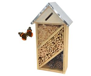 Duvo+ Insect House Alvin For Butterflies & Bees, 21X10X37 Cm