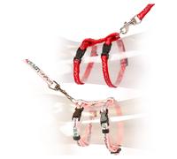 Duvo+ Kitten Space Set Love, Adjustable, 15-25 Cm, Nylon, Outdoor Quality