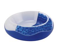 Duvo + Kühlnapf Dog White/Blue, Keeps Food & Water 8h Cool, for Summer