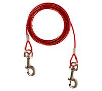Duvo+ Leash 4.5M Red For Dogs Up To 55Lbs - Durable & Tangle-Free