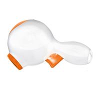 Duvo + Leckerli-Werfer Orange/White for Dog, Rifle Range 3M, Plastic