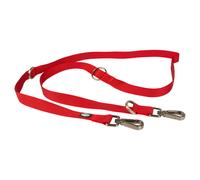 Duvo+ North Duo Leash Nylon Red 200Cm 25Mm For Dogs - Versatile & Stable