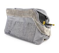 Duvo+ Paris Pet Bag Gray For Dogs Up To 7 Kg, 42X21X27 Cm, Waterproof