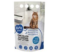Duvo+ Premium Fine Silica Clumping White 5 Liters, New
