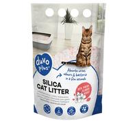 Duvo+ Premium Silica Cat Litter Flower White/Pink, New