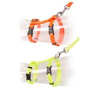 Duvo+ Reflective Cat Walking Set Uni Neon Colors 20-35 Cm 10 Mm
