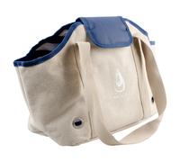 Duvo+ Saint-Tropez Bag For Dogs Beige 37X22X28Cm Up To 4Kg Light Stylish