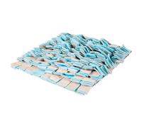Duvo+ Snack Mat Blue/Grey 35X35Cm For Dogs - Food Search Toy