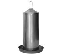 Duvo + Stainless Drinking Fountain Poultry, Robust & UV Resistant, Fresh Water
