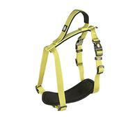 duvoplus, Explor North Range Comfortable Contemporary Harness Size 30-40cm/15mm Neon Yellow Ideal for Walking and Adventure, Weatherproof