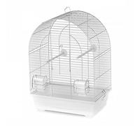 duvoplus, Natural LUSI 1 Bird Cage 36 x 25 x 53 cm Mocha/Zinc, Birds, Mocha/Zinc, Birds
