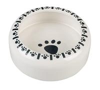 duvoplus, Stone Bunny Paw S Feeder 100 ml 8 x 8 x 3.2 cm White/Black, Rodent White/Black, Rodent