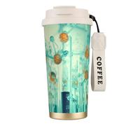 DUWAA Abstraction Biology Chemistry42 Print Stainless Steel Insulated Travel Coffee Mug, Camping Mug,Coffee Tumbler For Men Women
