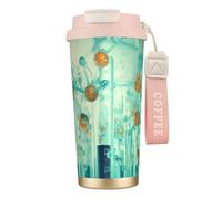 DUWAA Abstraction Biology Chemistry42 Print Stainless Steel Insulated Travel Coffee Mug, Camping Mug,Coffee Tumbler For Men Women