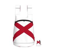 DUWAA Alabama State Flag Print Packable Backpack 16l Gym Backpack Portable Storage Carry On Backpack Travel Bag For Men Women