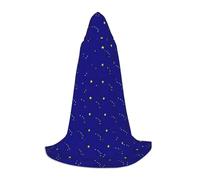 DUWAA Alaska State Flag Print Medieval Cloak Wizard Robe Cloak With Hood Renaissance Cape Halloween Costume Cosplay Prop