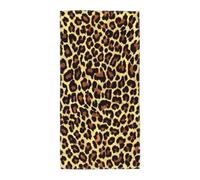 DUWAA Animal Giraffe Print Print Soft Towels For Bathroom, Absorbent Bath Hand Washcloth Microfiber Towels For Body Drying