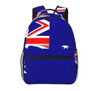 DUWAA Australian Flag Print Rucksack Bag For Men Women High-Capacity Vacuum Backpack Multi-Layer Design Travel Backpack