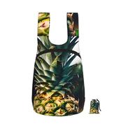 DUWAA Be A Pineapple 1 Print Portable Daypack, Foldable Lightweight Storage Shoulder Backpack Bag For Travel Hicking Outdoor