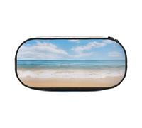 DUWAA Beautiful view of the sea3 print Functional Stationery Pouch Portable Pencil Bags Pencil case, Lightweight Pencil Pouch