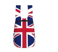 DUWAA British Flag Print Anti-Tear Backpack For Men Women Foldable Shopping Bag Ultra Light Camping Backpack Work Bag