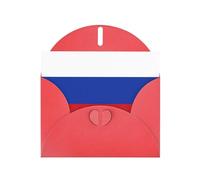 DUWAA Business Russian Flag print Greeting Cards for Clients and Customers Adult Employees Holiday Greeting, 4" x 6 "