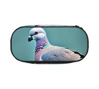DUWAA cartoon pigeon 4 print Functional Stationery Pouch Portable Pencil Bags Pencil case, Lightweight Pencil Pouch