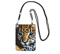 DUWAA Cute Baby Jaguar 1 Print Small Crossbody Bags For Women Trendy, Phone Purse With Adjustable Strap,For Hiking Travel, Black, One Size