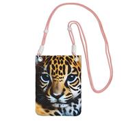DUWAA Cute Baby Jaguar 1 Print Small Crossbody Bags For Women Trendy, Phone Purse With Adjustable Strap,For Hiking Travel, Pink, One Size