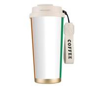 DUWAA Flag Of Cote D'Ivoire Print Stainless Steel Insulated Travel Coffee Mug, Camping Mug,Coffee Tumbler For Men Women