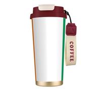 DUWAA Flag Of Cote D'Ivoire Print Stainless Steel Insulated Travel Coffee Mug, Camping Mug,Coffee Tumbler For Men Women