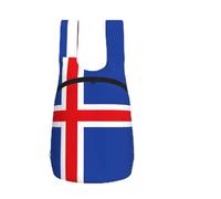 DUWAA Flag Of Iceland Print Packable Backpack 16l Gym Backpack Portable Storage Carry On Backpack Travel Bag For Men Women