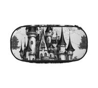 DUWAA gothic fairy tale castle04 print Functional Stationery Pouch Portable Pencil Bags Pencil case, Lightweight Pencil Pouch