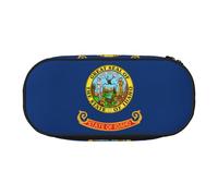 DUWAA Idaho state flag print Functional Stationery Pouch Portable Pencil Bags Pencil case, Lightweight Pencil Pouch