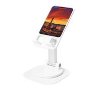 DUWAA Las Vegas Sunset Print 360°Rotating Cell Phone Stand, Adjustable Cell Phone Holder,Foldable Portable Phone Holder